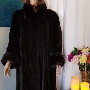 Sheared Mink coat Vintage